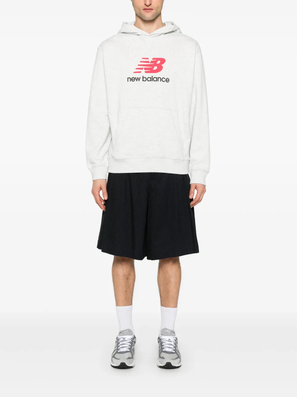 NEW BALANCE ATHLETICS LOGO HOODIE