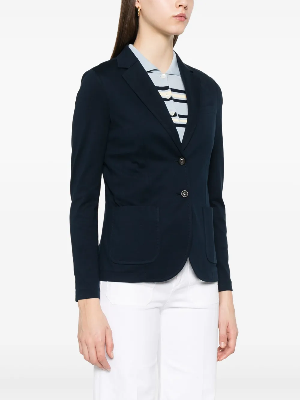 Circolo 1901 Piqué blazer Blauw