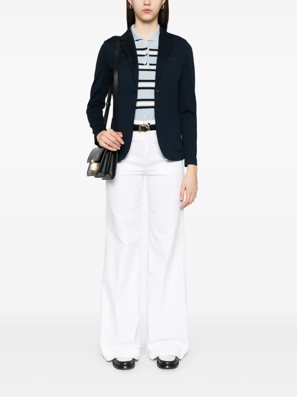 Circolo 1901 Piqué blazer Blauw