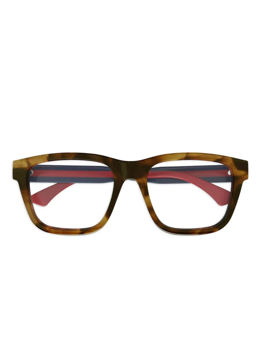 Gucci Eyewear square-frame glasses | Brown | Image 1