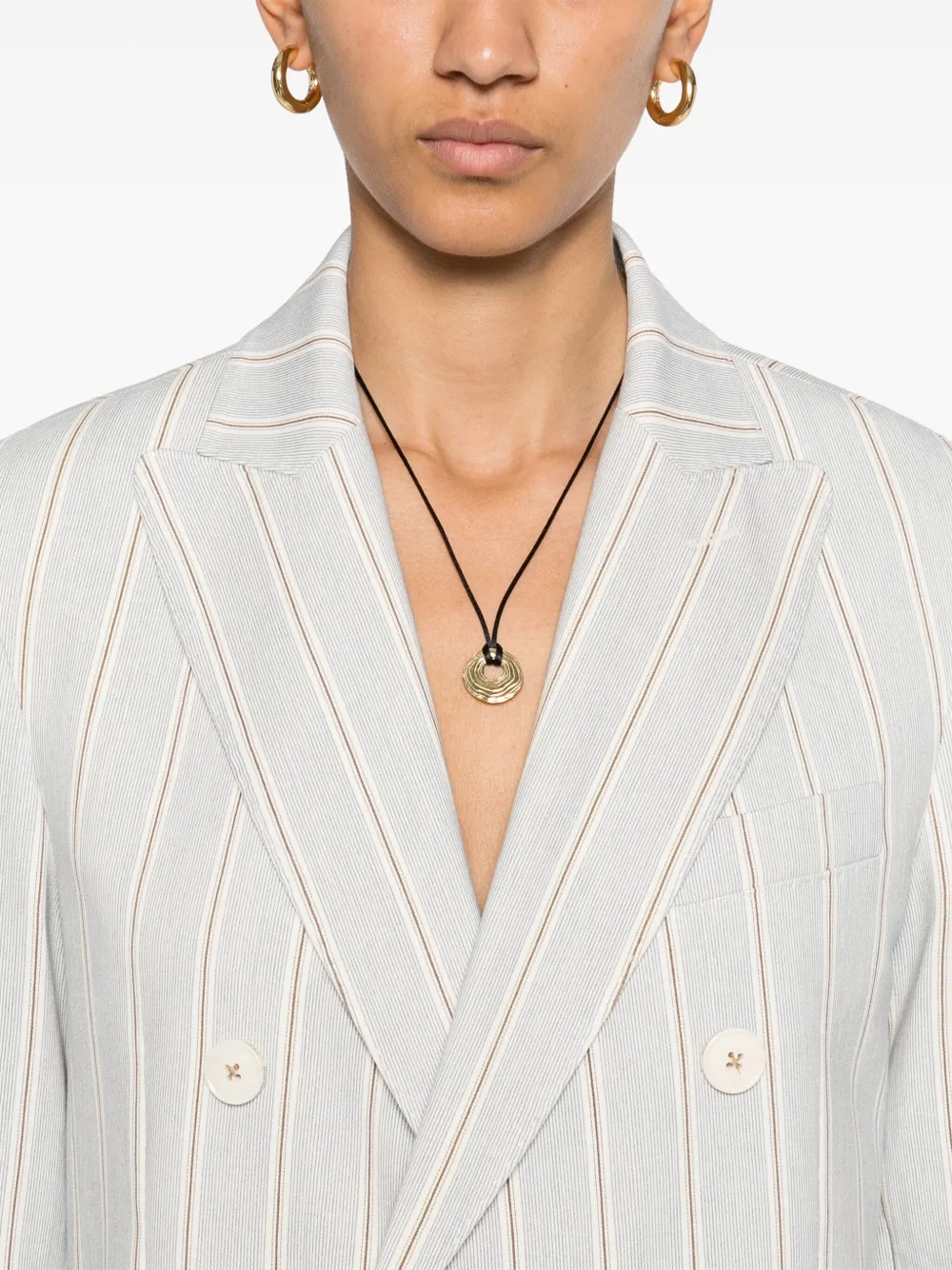 Circolo 1901 Gestreepte blazer Blauw