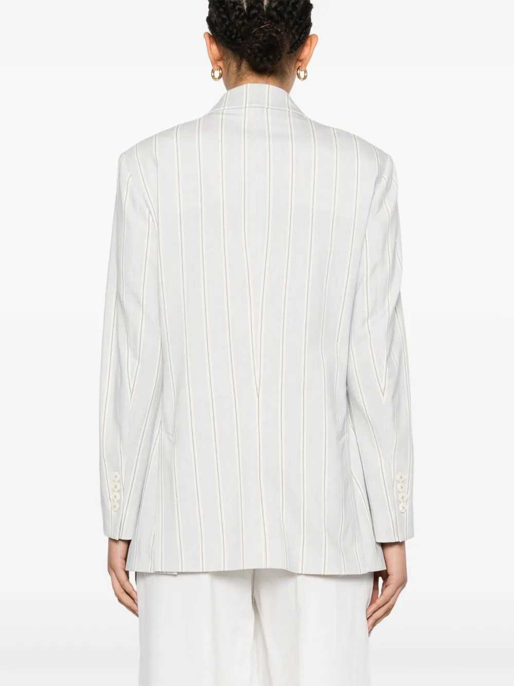 Circolo 1901 Gestreepte blazer Blauw