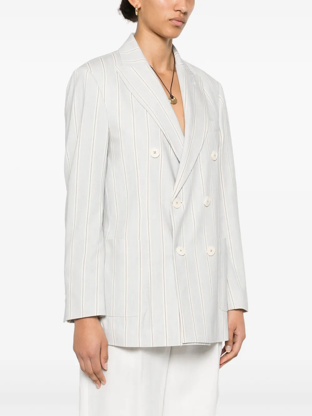 Circolo 1901 Gestreepte blazer Blauw