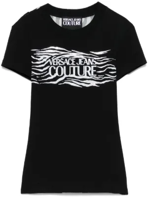 新作⭐︎VERSACE ラインストーンTシャツ Versace メドゥーサ ラインストーン Tシャツ | ブラック | FARFETCH JP