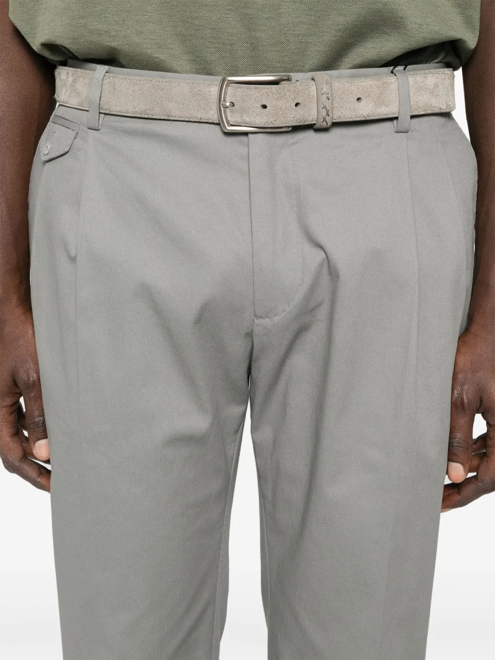 Dolce & Gabbana Broek met toelopende pijpen Grijs
