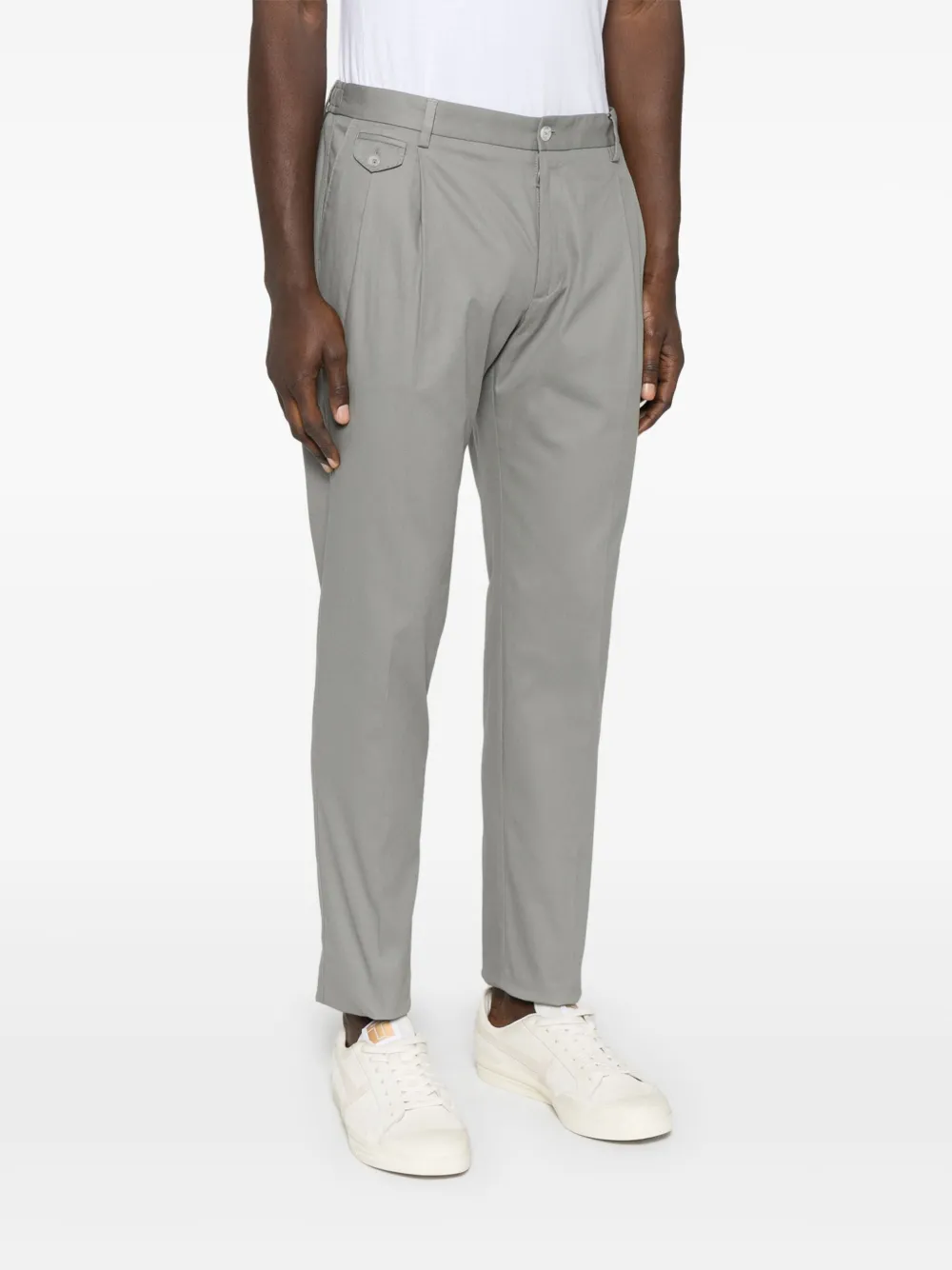 Dolce & Gabbana Broek met toelopende pijpen Grijs