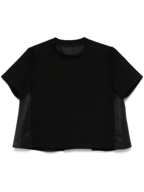 sacai asymmetric T-shirt