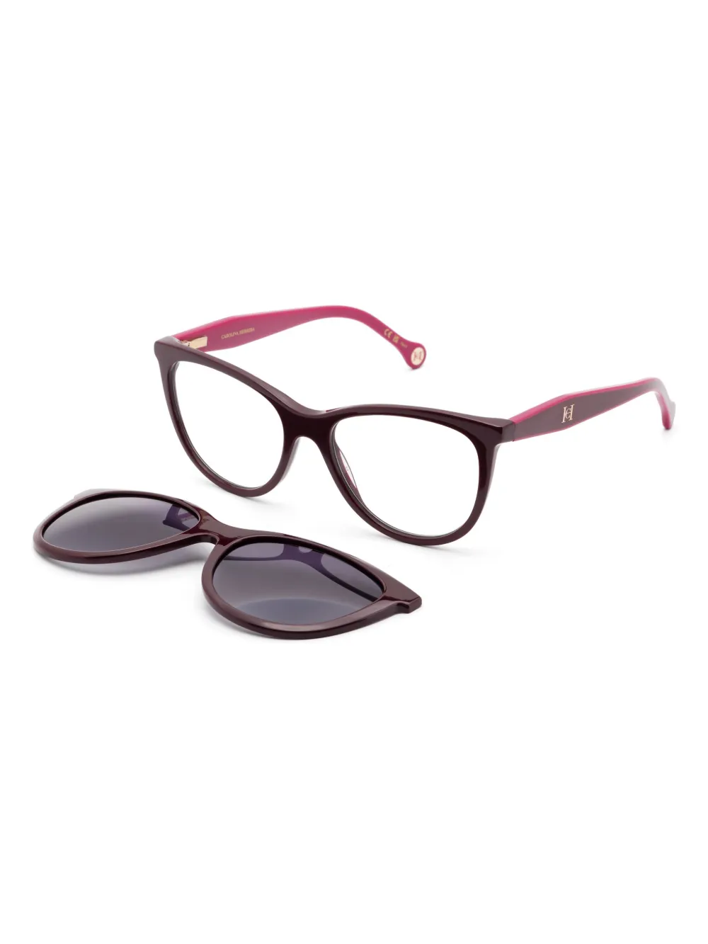 Carolina Herrera HER 0259 clip-on glasses - Rood