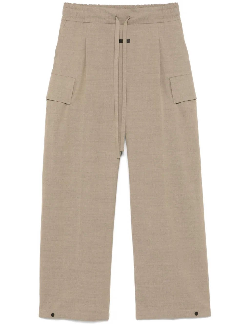 Fear Of God Cargo broek met wijde pijpen Beige