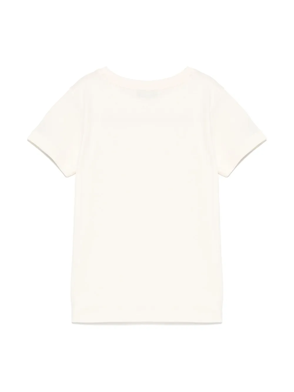 TRUSSARDI JUNIOR T-shirt met logo - Beige