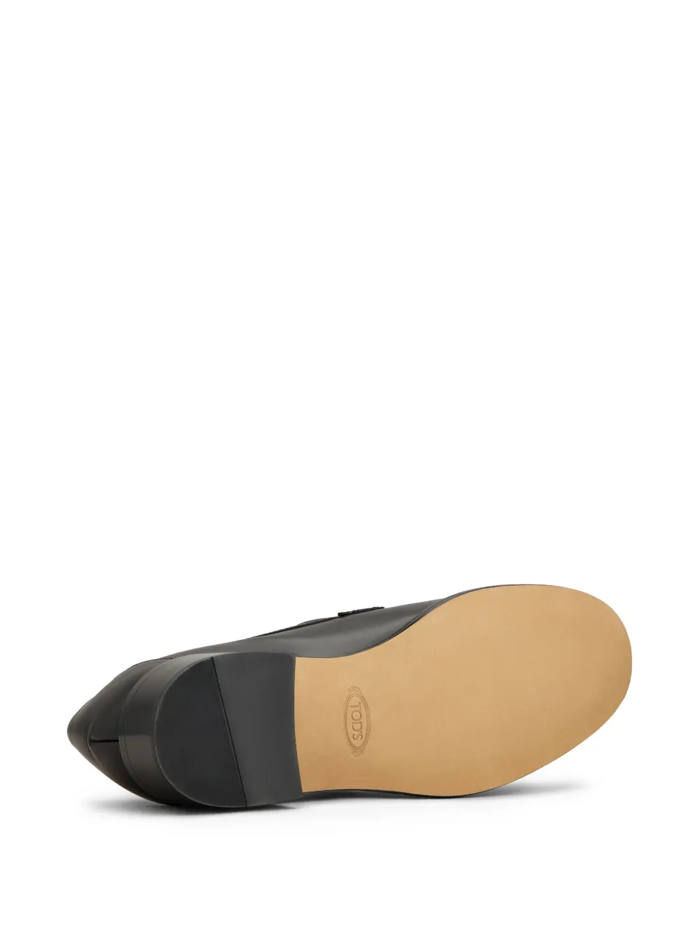 Tod's Leren loafers Zwart