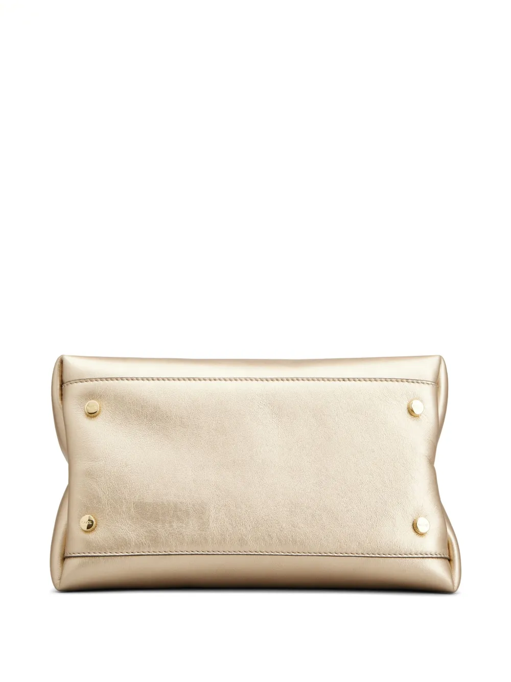 Shop Tod's T Timeless-charm Tote Bag In Gold