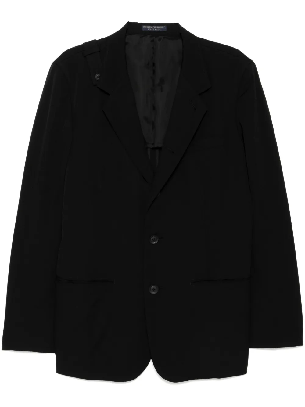 Yohji Yamamoto regulation gabardine jacket | Black | Image 1
