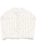 sacai tweed jacket - White