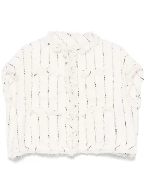 sacai（サカイ）ツイードジャケット - FARFETCH