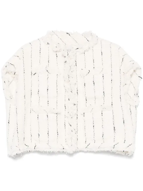 sacai tweed jacket