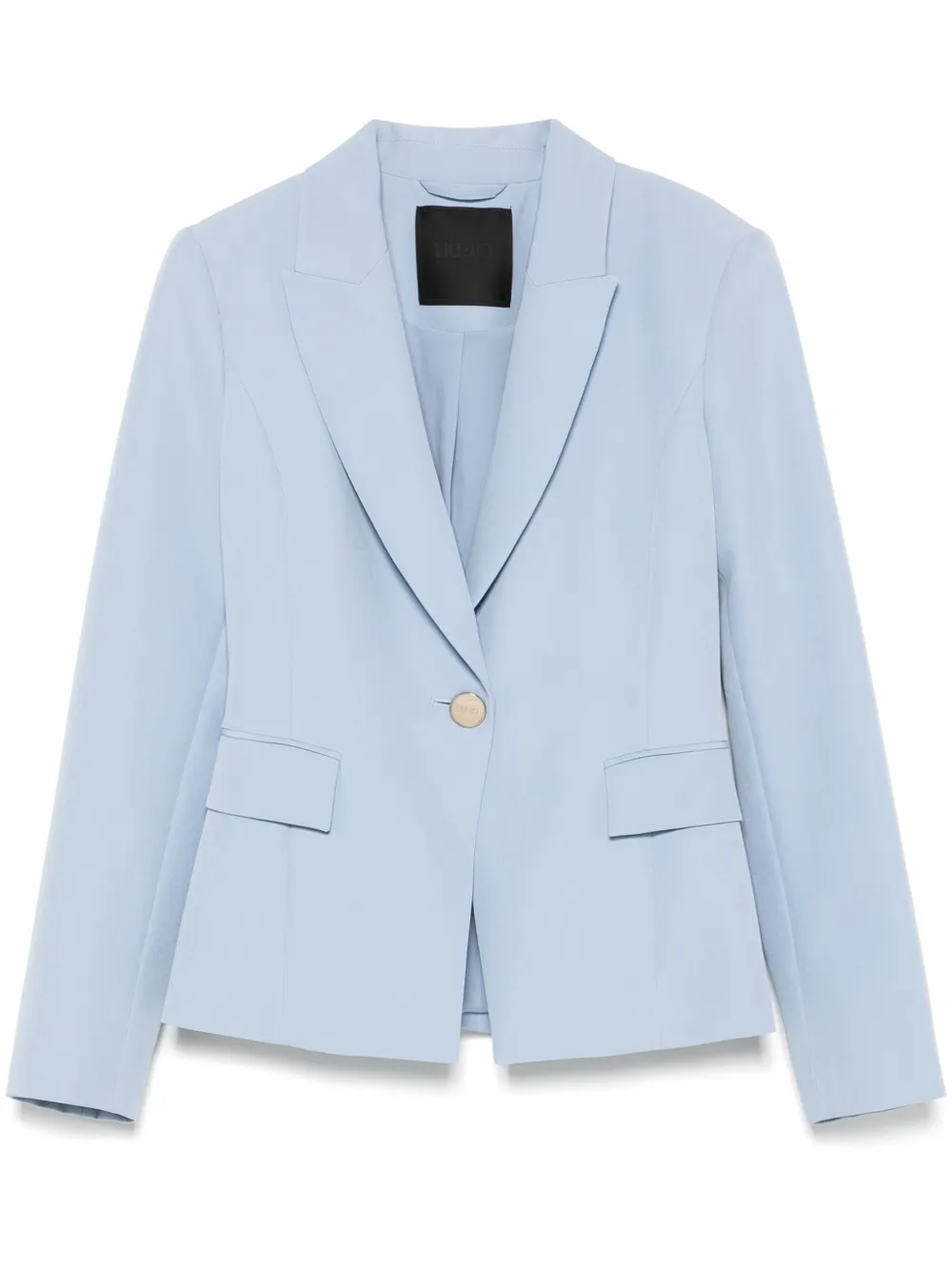 LIU JO Blazer met enkele rij knopen Blauw