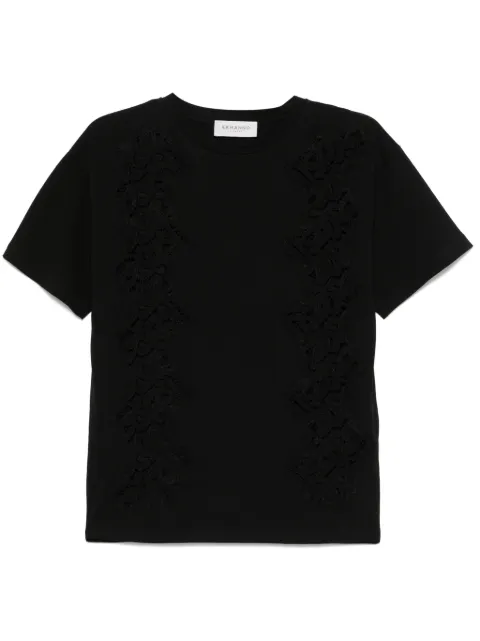 ERMANNO FIRENZE  playera con detalle de encaje
