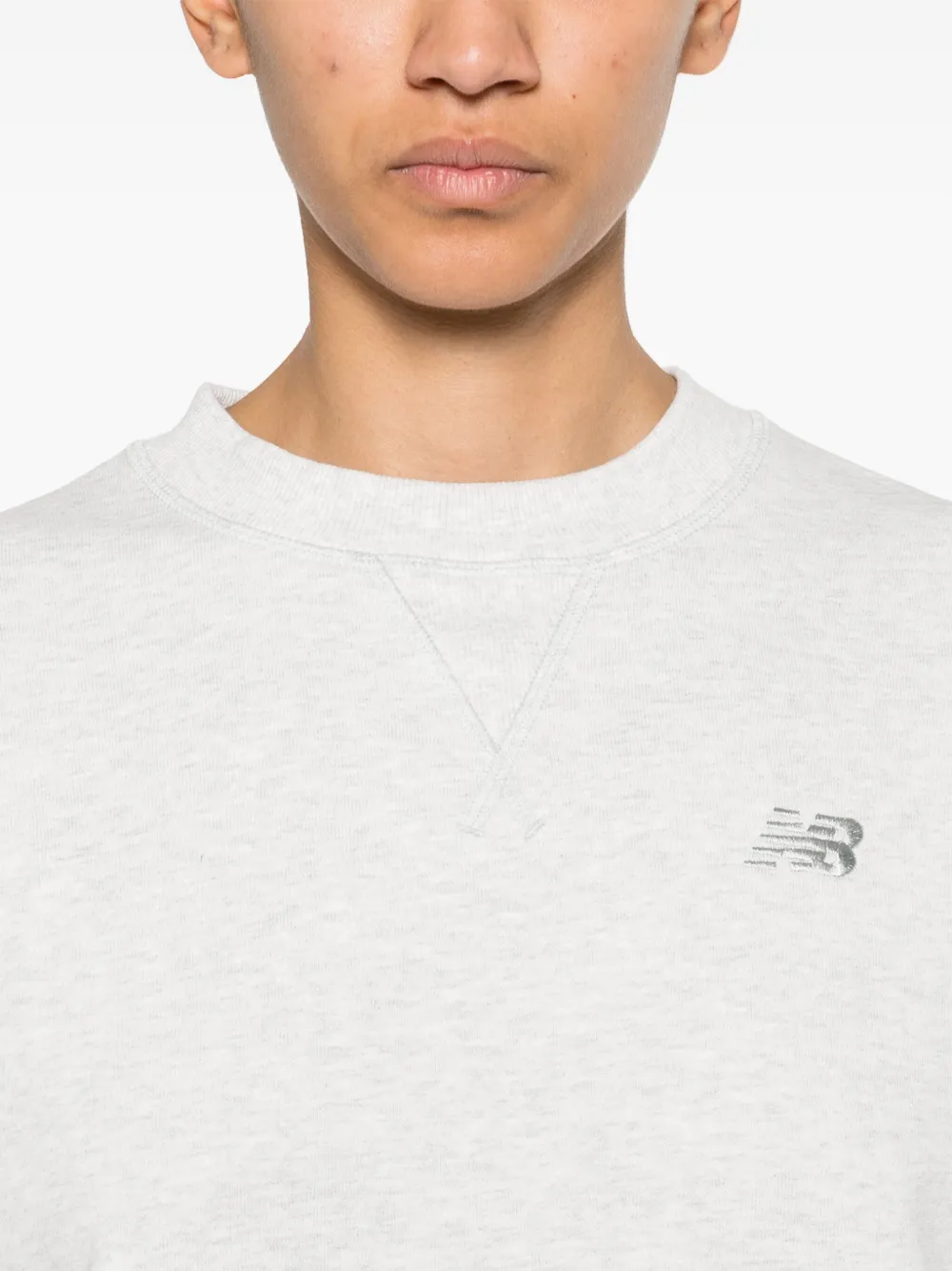 New Balance Athletics sweater Grijs