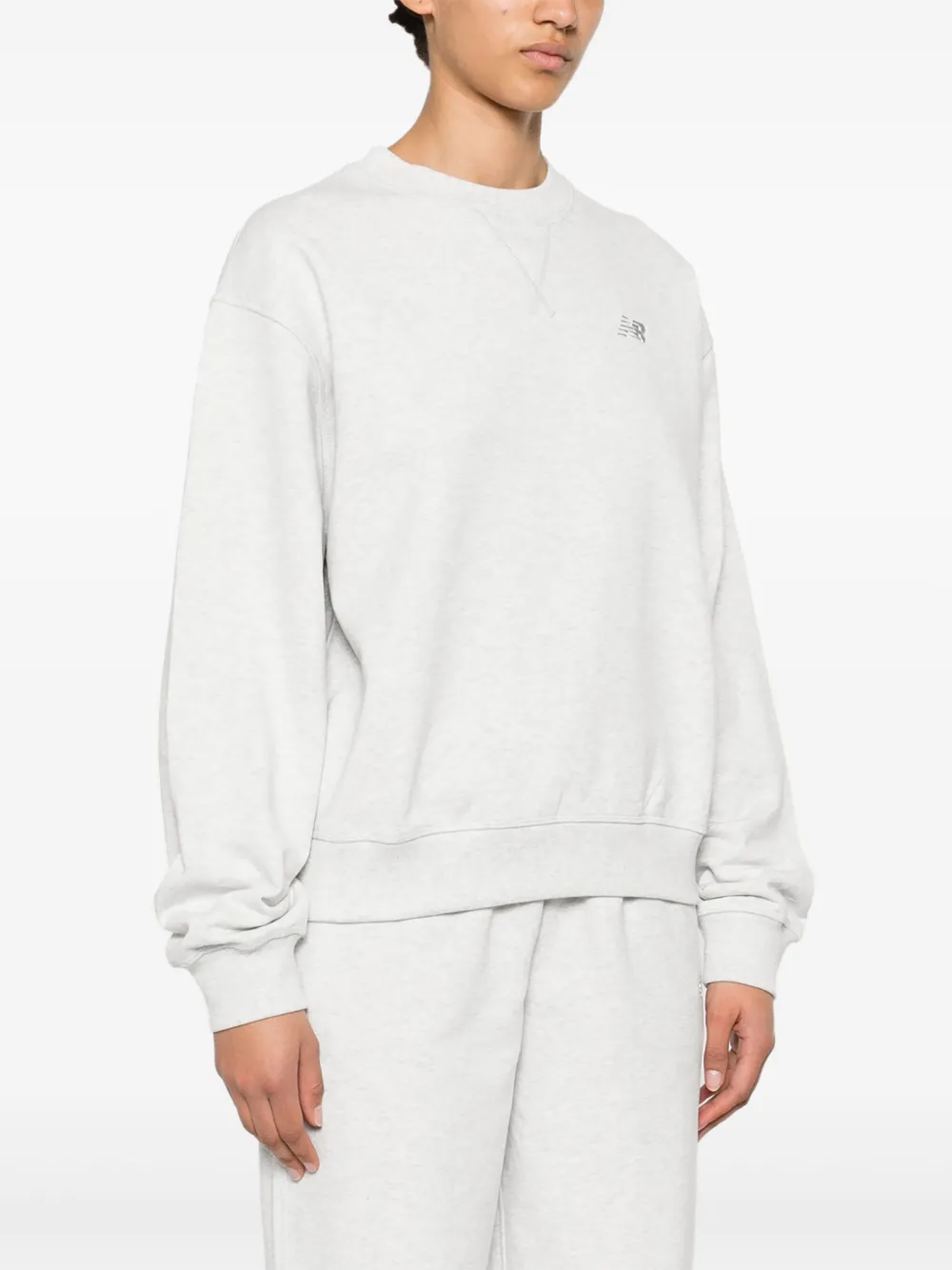 New Balance Athletics sweater Grijs