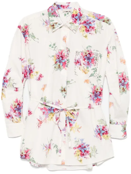 LIU JO chemise à fleurs - Blanc - LIU JO - Modalova
