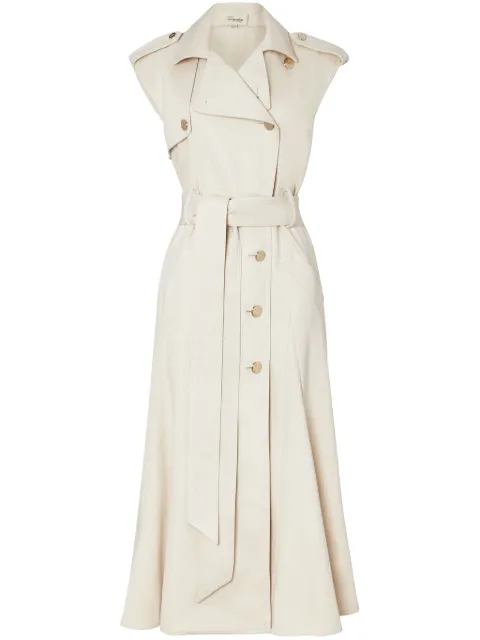 Temperley London Javier sleeveless trench coat