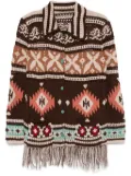 Fortela crochet cardigan - Brown