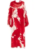 F.R.S For Restless Sleepers graphic-print maxi dress - Red