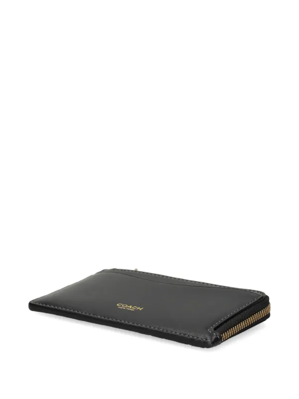 Coach Leather Wallet | Black | FARFETCH ZA