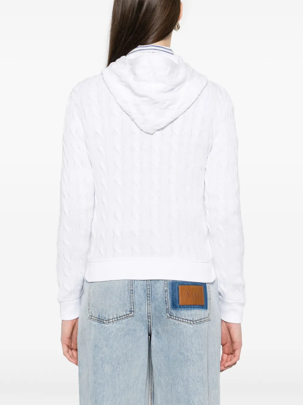 Polo Ralph Lauren Kabelgebreid vest Wit