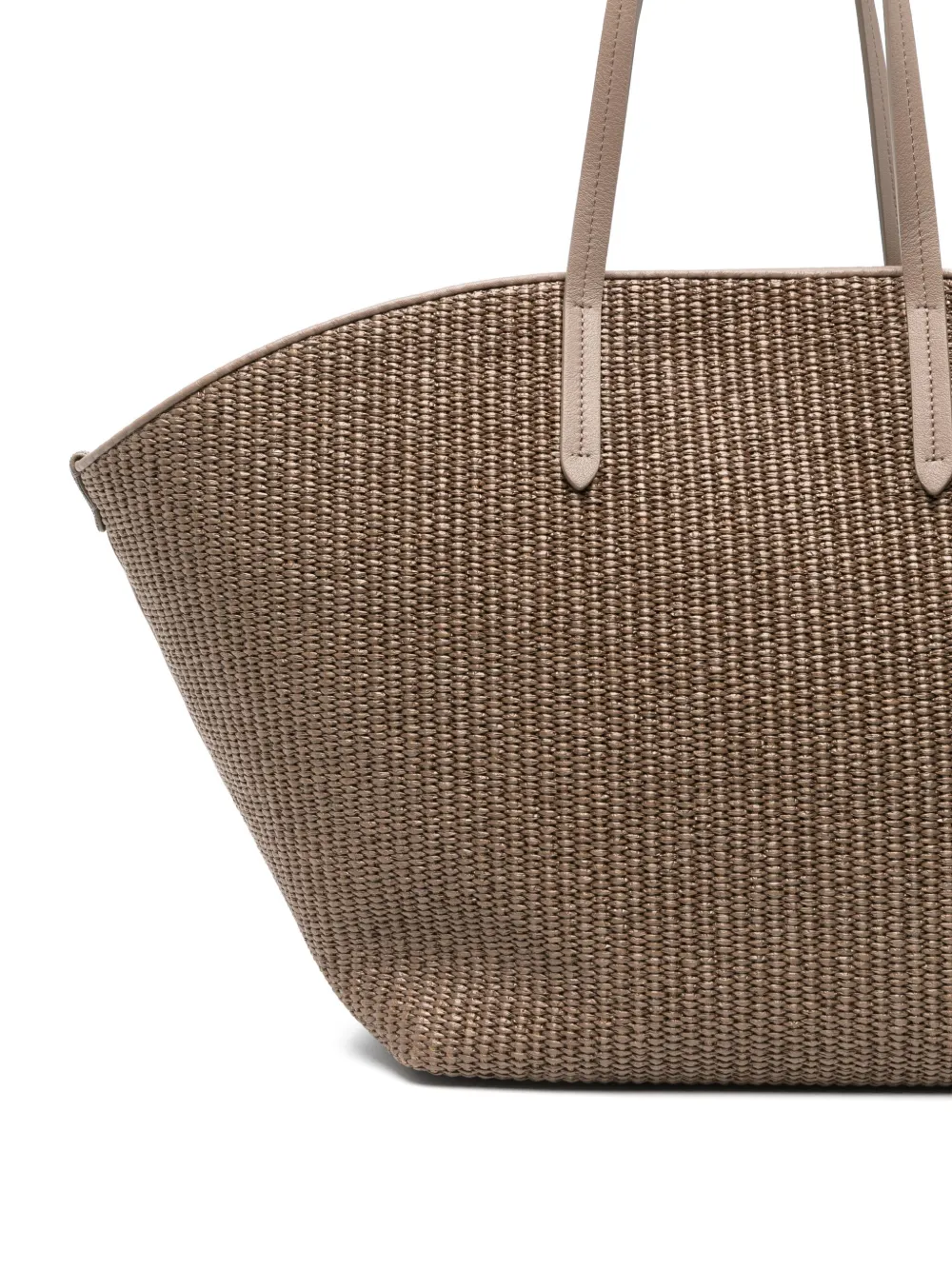 Brunello Cucinelli Geweven shopper Bruin