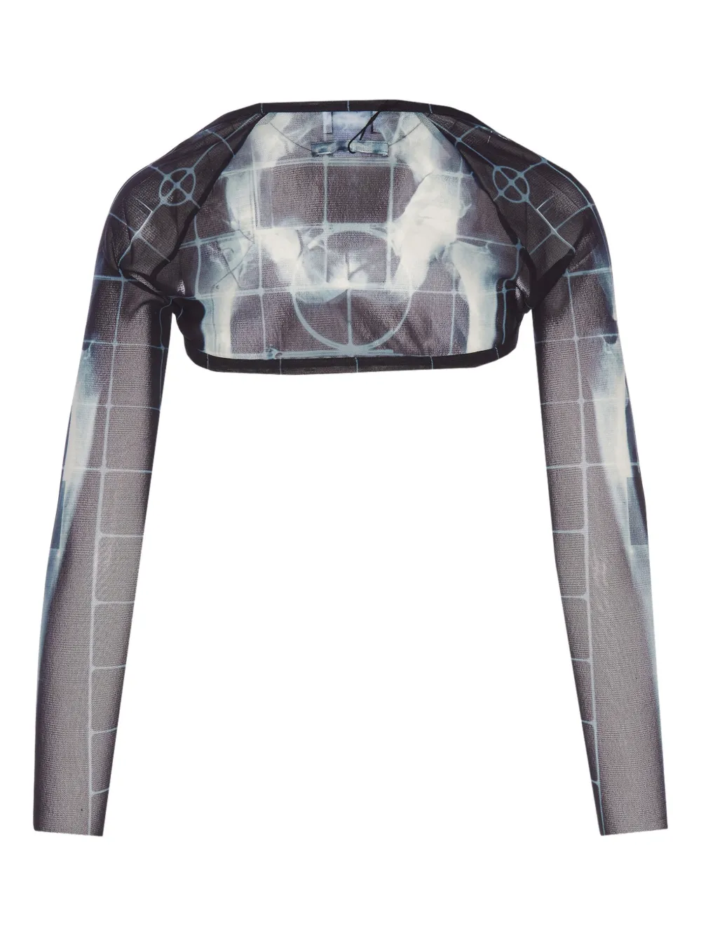 Jean Paul Gaultier Cropped top Zwart