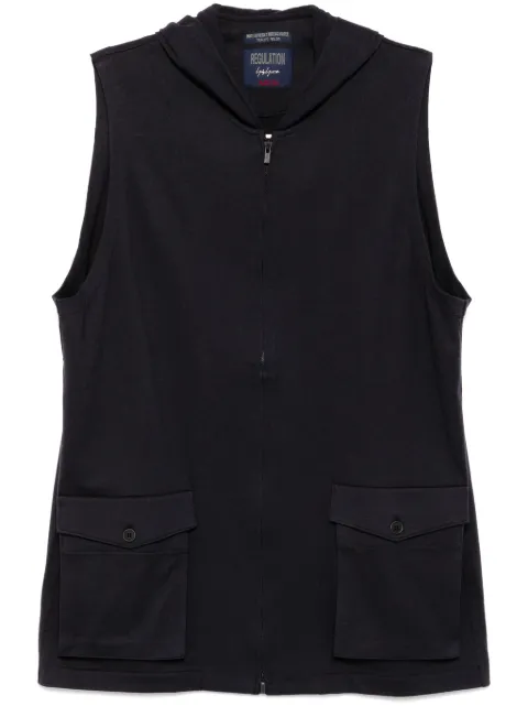 Yohji Yamamoto zip-up hoodie