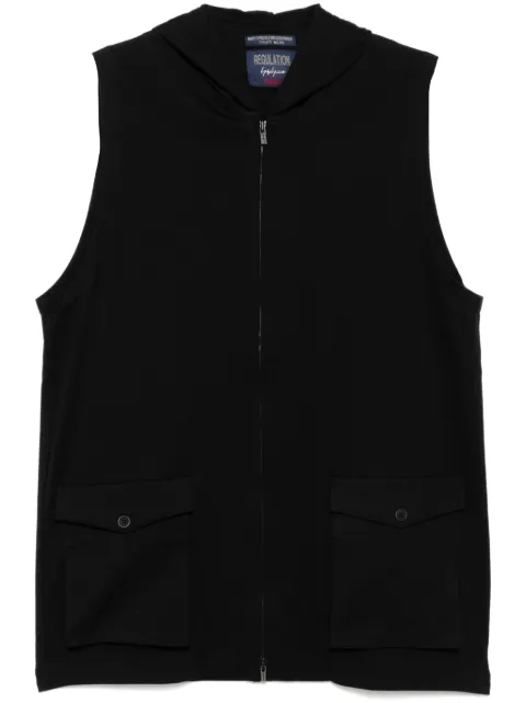 Yohji Yamamoto zip-up hoodie