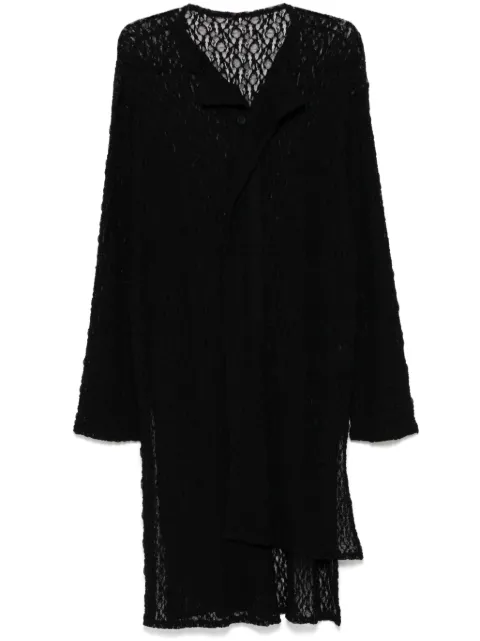 Yohji Yamamoto asymmetrical coat