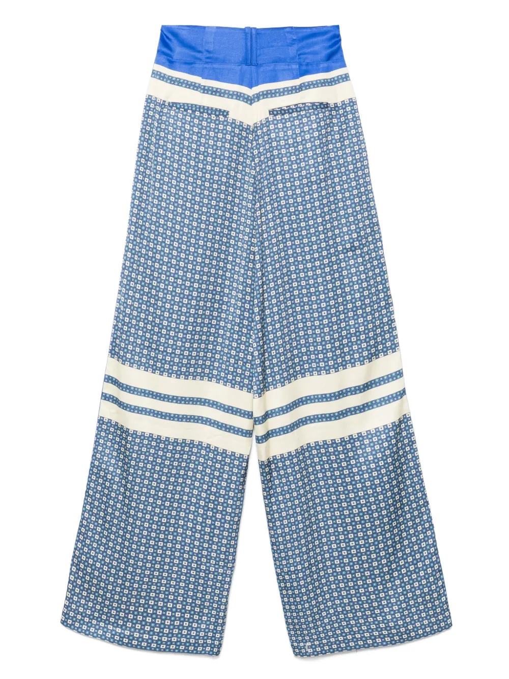 Jejia Broek met patroon - Blauw