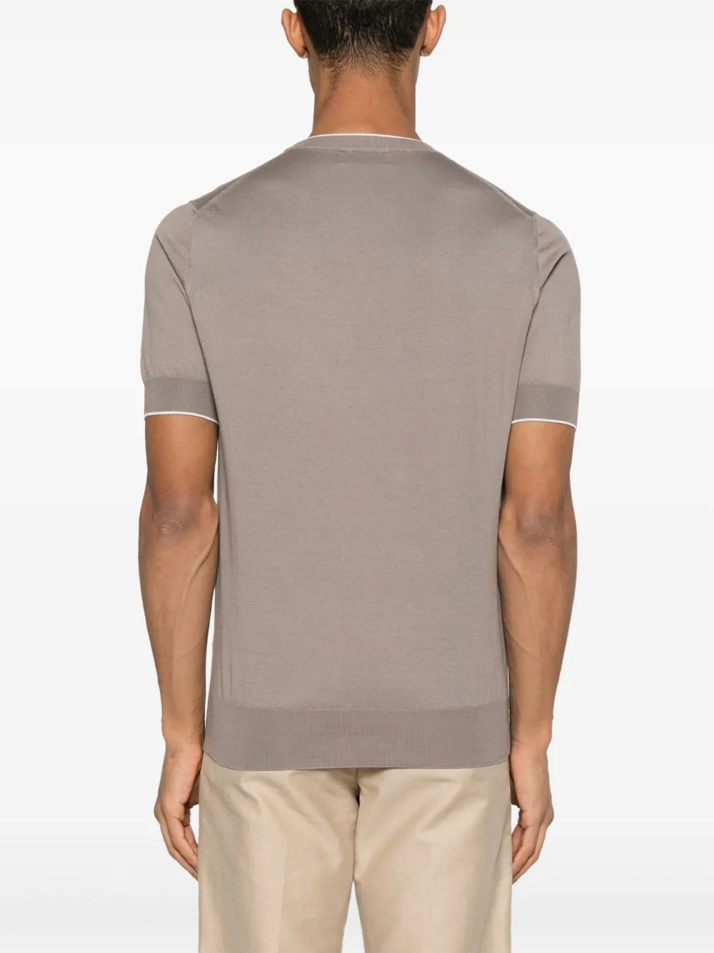 Brunello Cucinelli Katoenen T-shirt Bruin