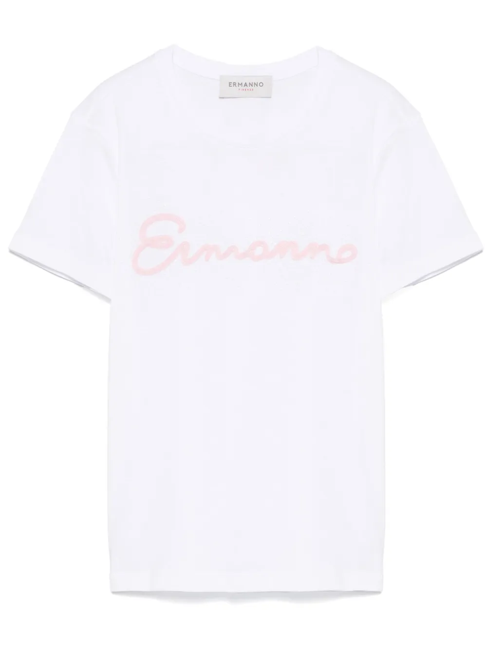 crystal-embellishment T-shirt