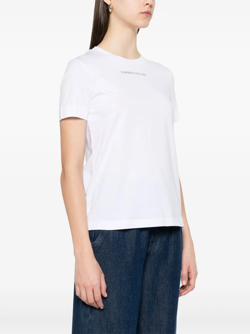 'S Max Mara Lusso T-shirt Wit