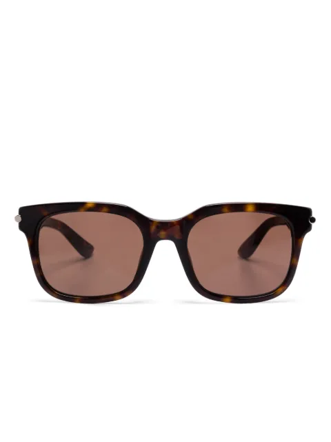 Alexander McQueen Eyewear نظارة شمس بإطار مربع