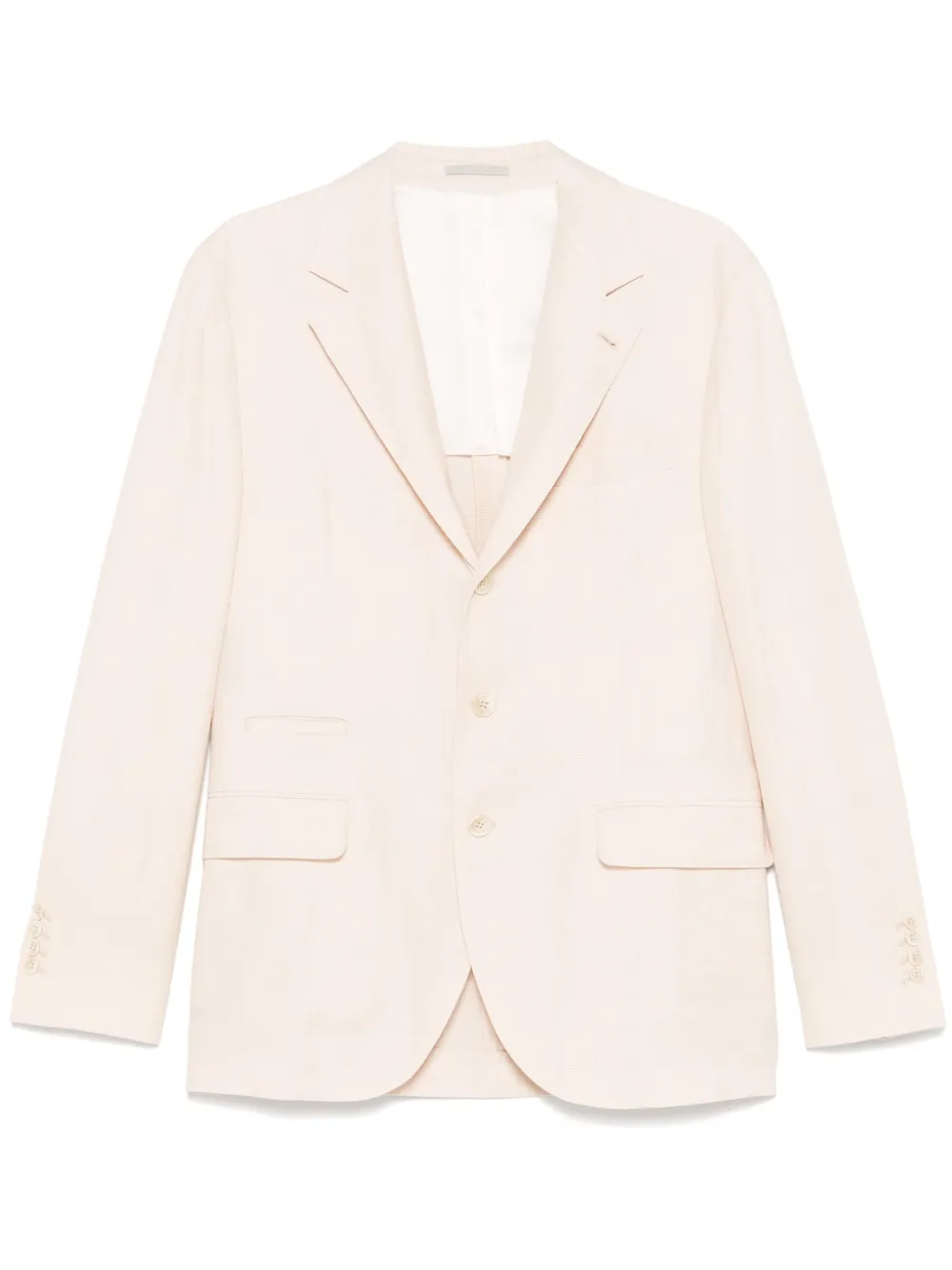 Brunello Cucinelli Prince-of-Wales-check blazer | Pink | Image 1