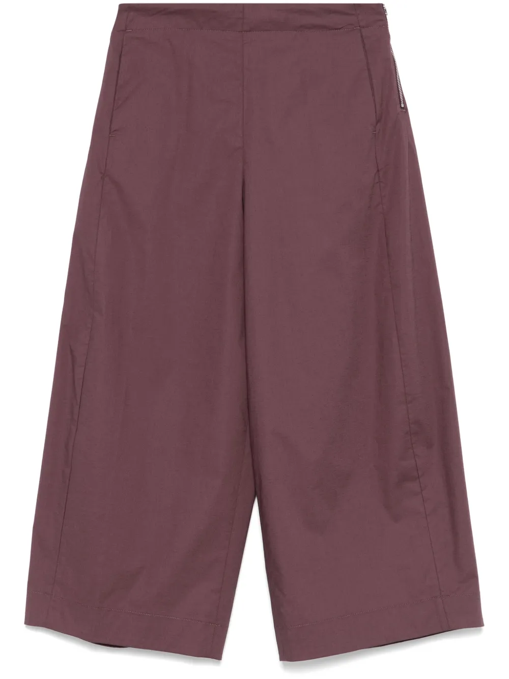 Nine In The Morning Mia cropped broek Paars