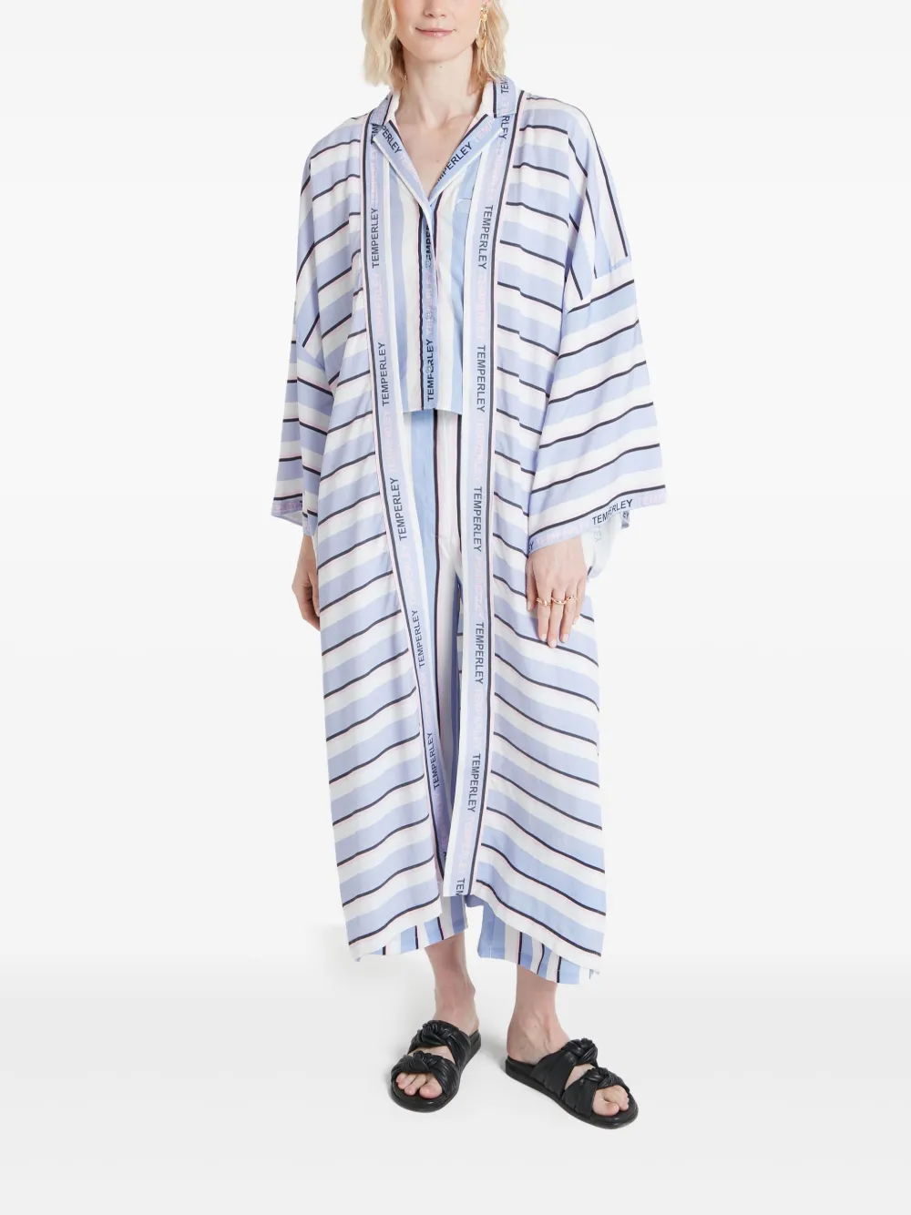 Temperley London Dominque jas - Blauw