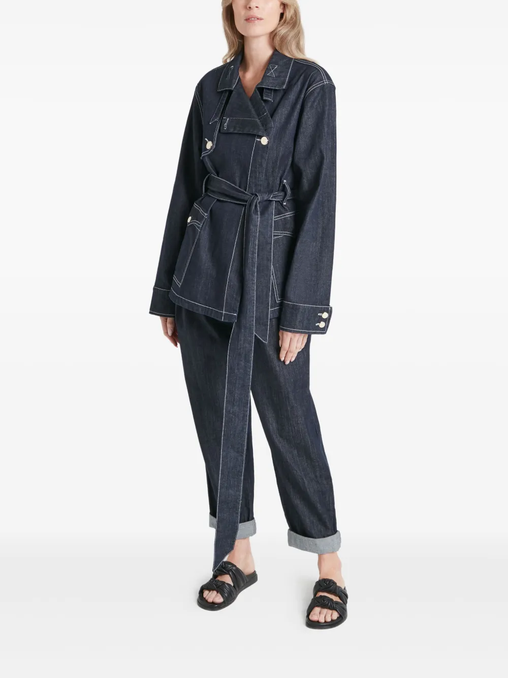  Temperley London Maye Jacket - Blue 