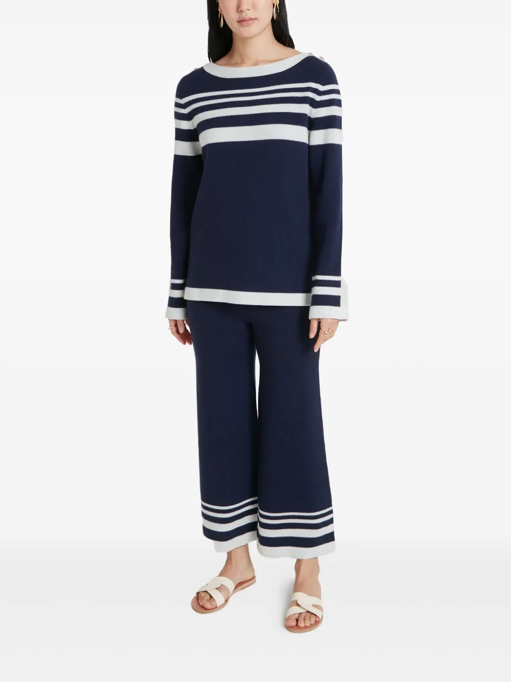 Temperley London Bretton broek - Blauw