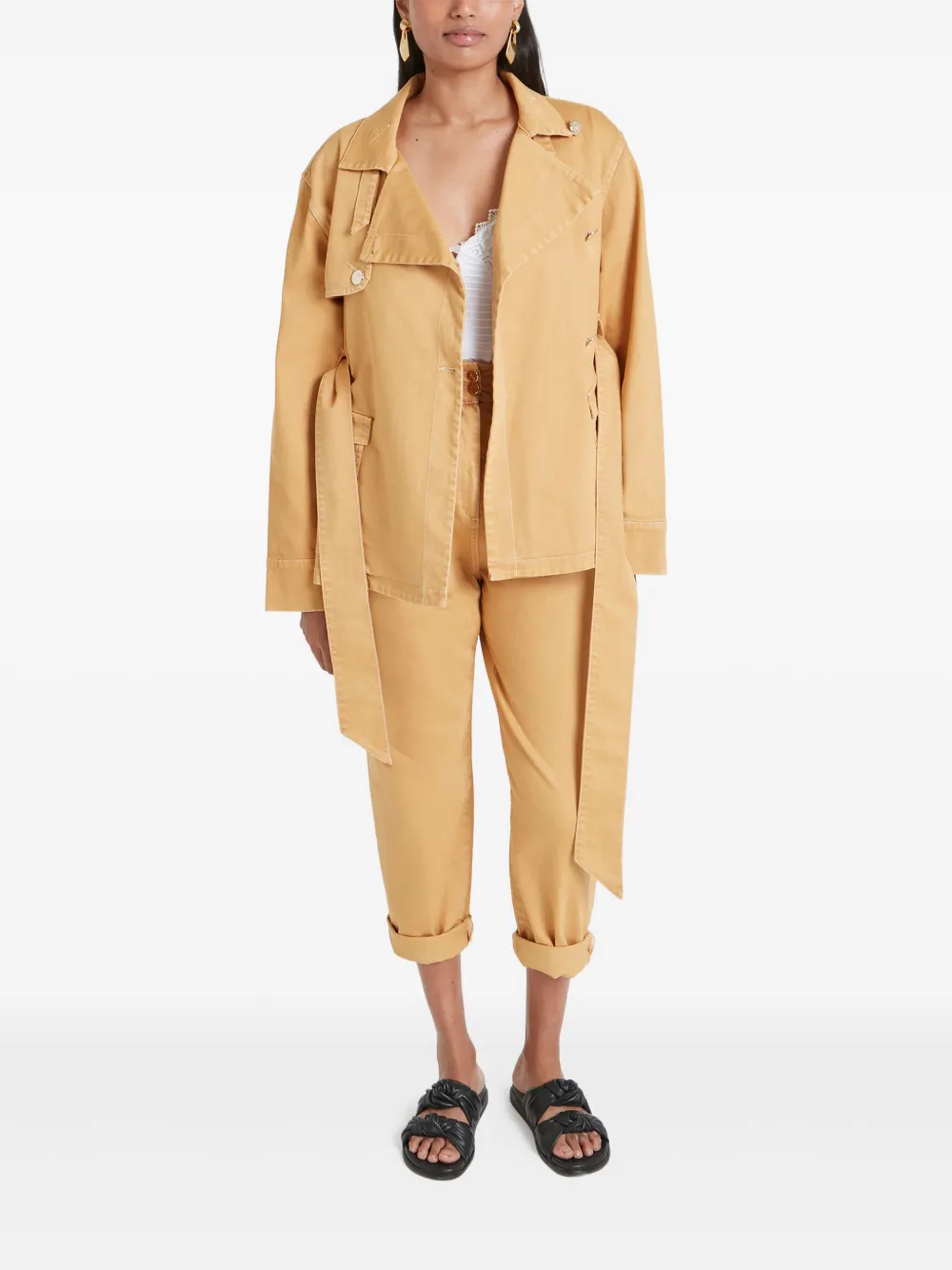 Temperley London Denim jack Bruin