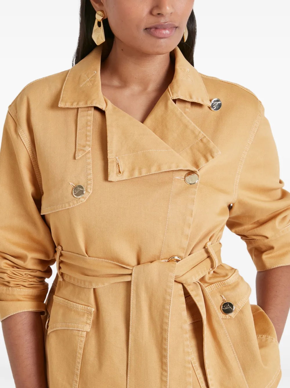 Temperley London Denim jack Bruin