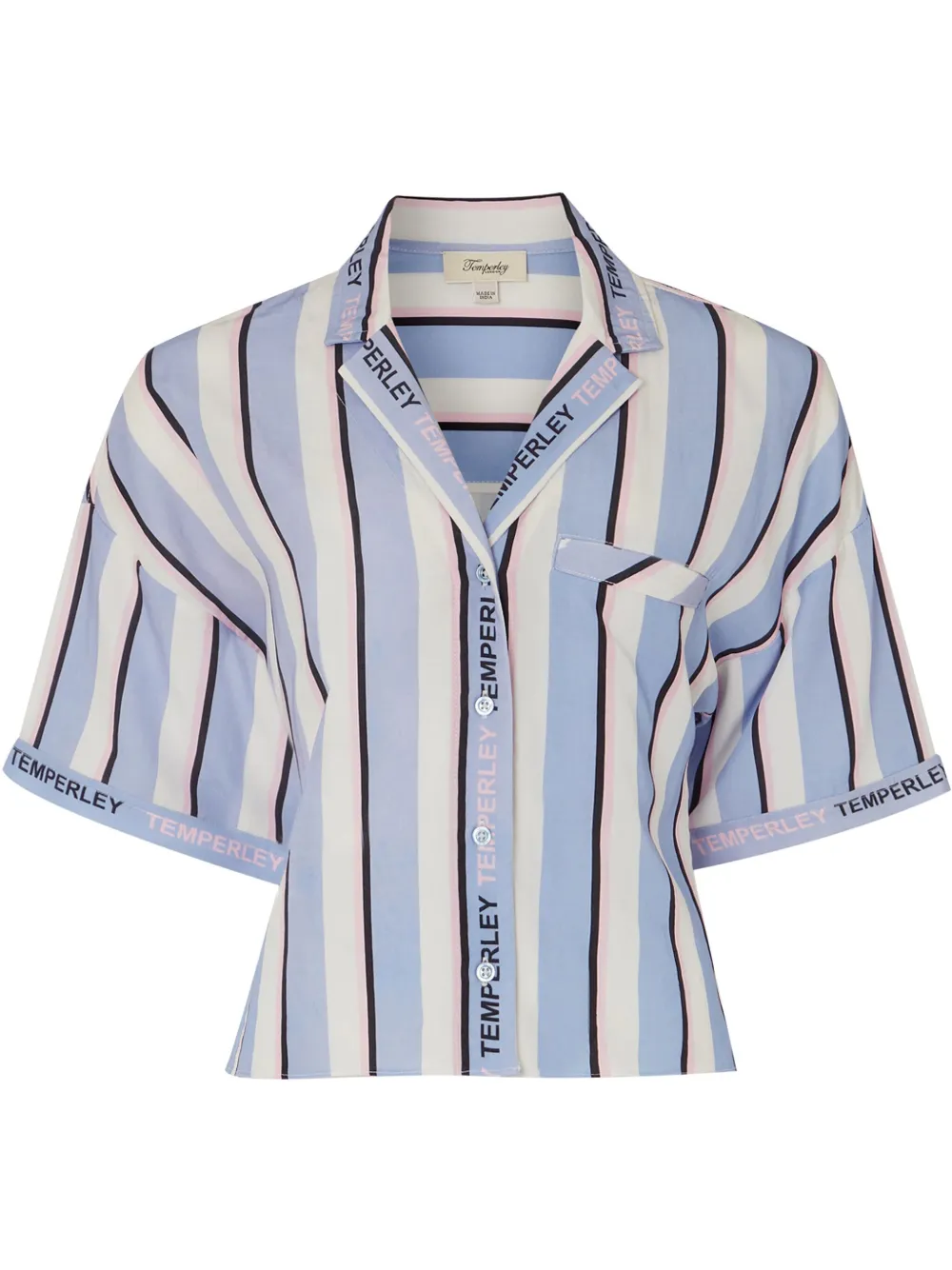 Temperley London Camicia Dominque - Blu