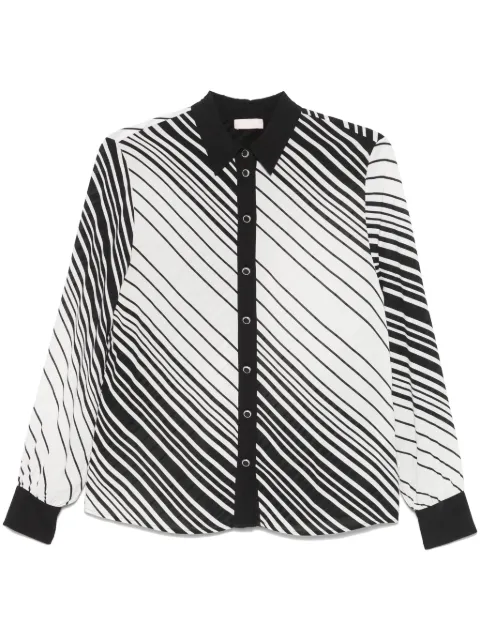 LIU JO striped shirt