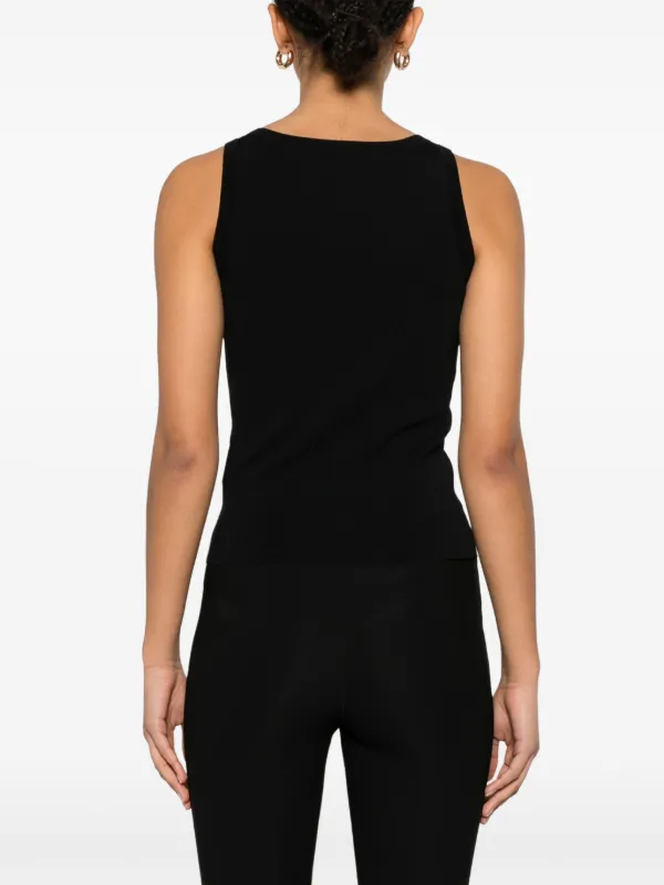 Max Mara Pentola Tank Top | Black | FARFETCH